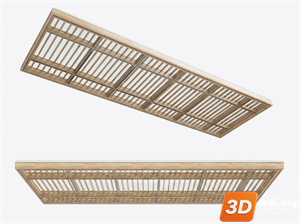 Ceiling Decoration Skp Files